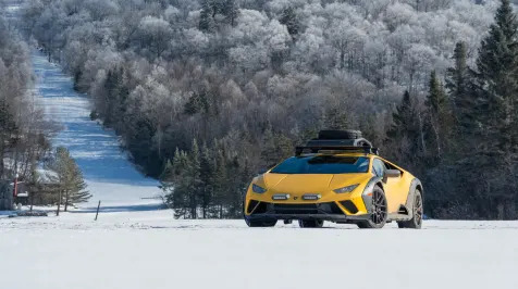 <h6><u>2024 Lamborghini Huracan Sterrato ski trip</u></h6>