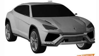 Lamborghini Urus patent drawing