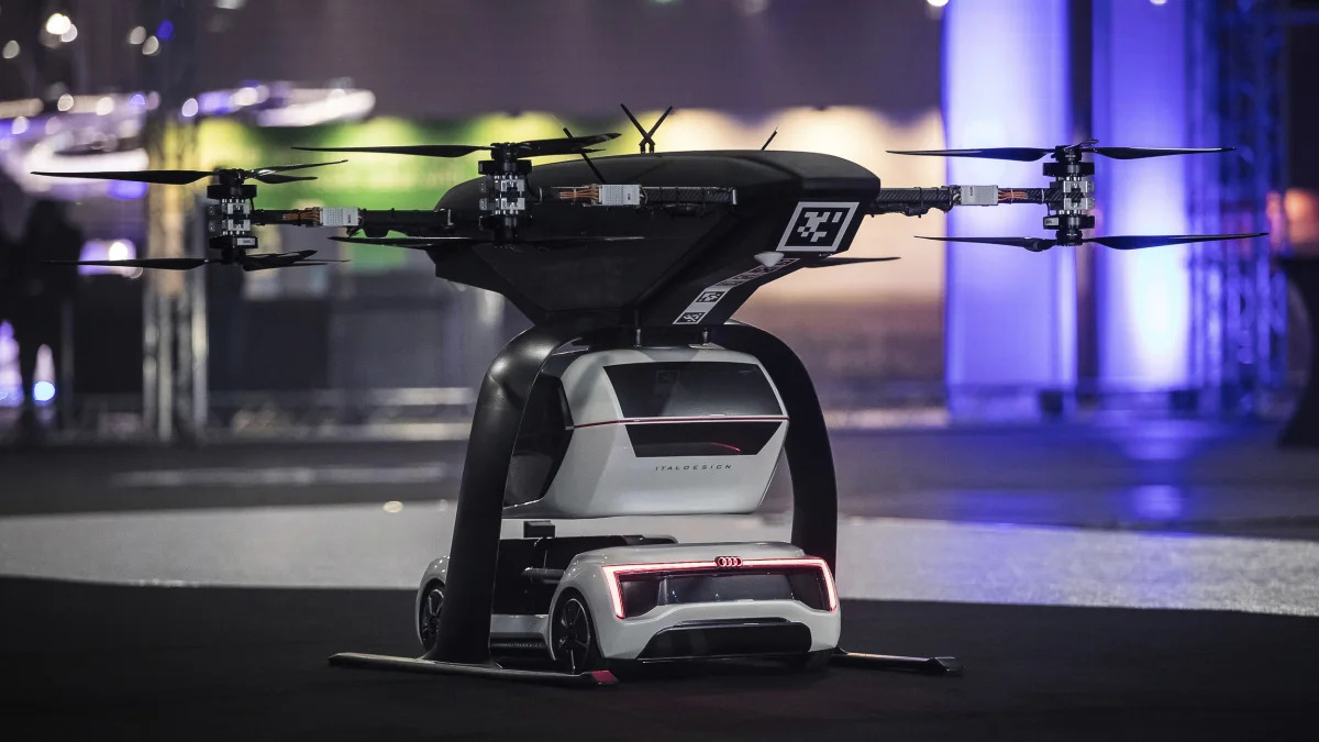 Audi, Airbus and Italdesign test Flying Taxi Concept