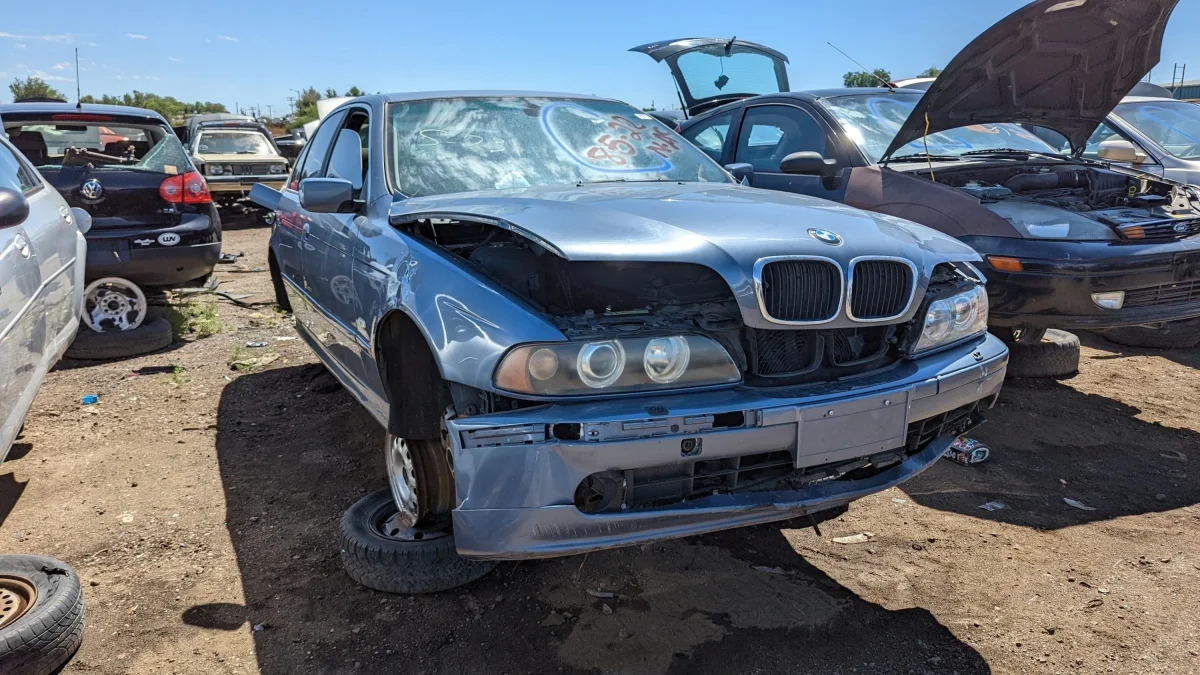 31 - 2001 BMW 530i in Colorado junkyard - Photo by Murilee Martin