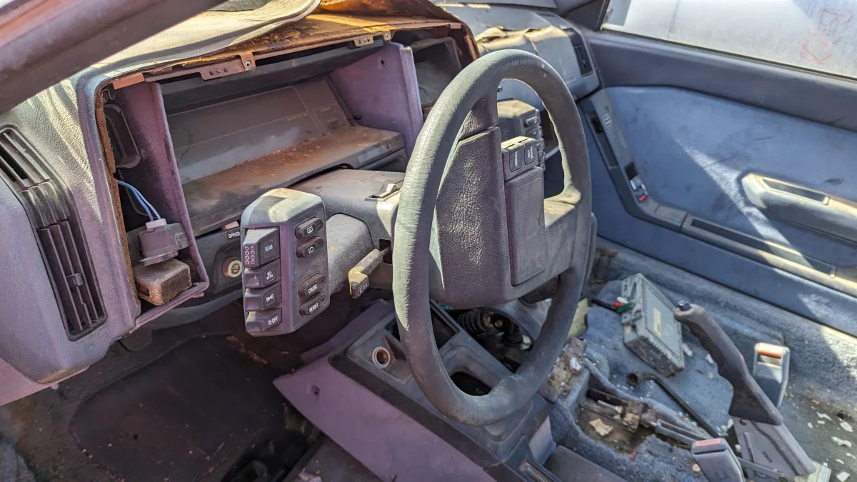25 - 1985 Subaru XT 4WD Turbo in Colorado junkyard - photo by Murilee Martin