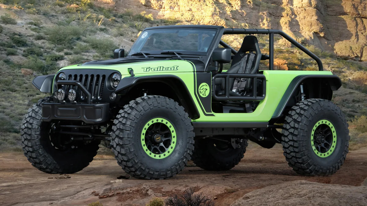 Jeep Wrangler Trailcat Concept front