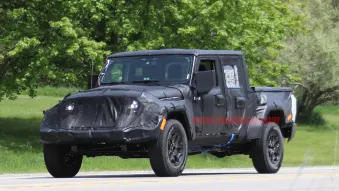 2019 Jeep Wrangler Pickup Spy Shots