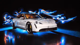 Porsche Taycan Light Photoshoot