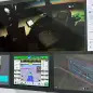 John Deere autonomous tractor control screen at CES
