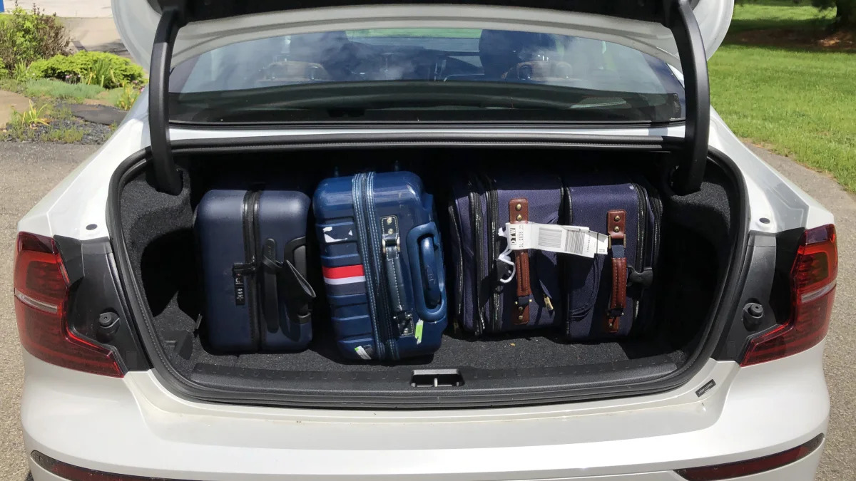 2020 Volvo S60 Luggage Test