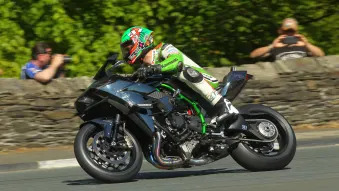 Kawasaki H2R at the 2015 Isle of Man TT