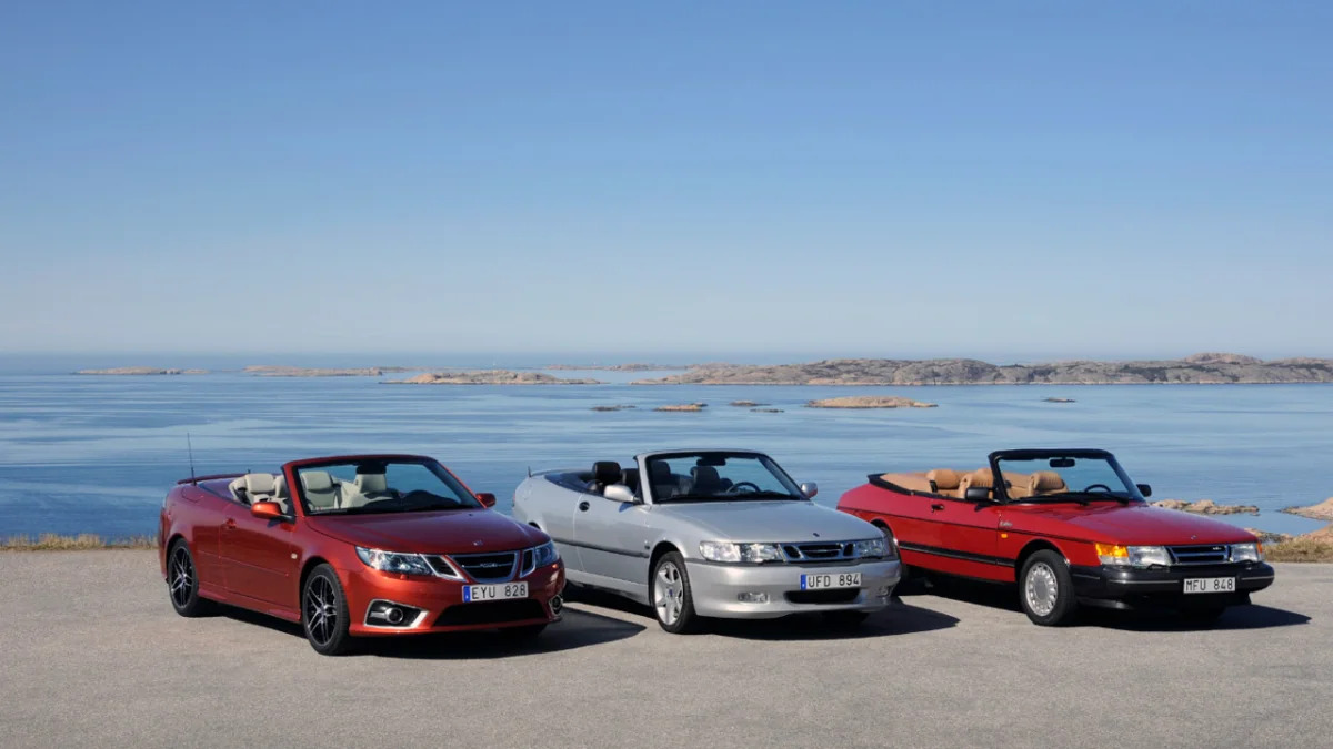 Saab celebrates 25 years of convertibles