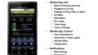 Chevrolet Volt Mobile Smartphone App