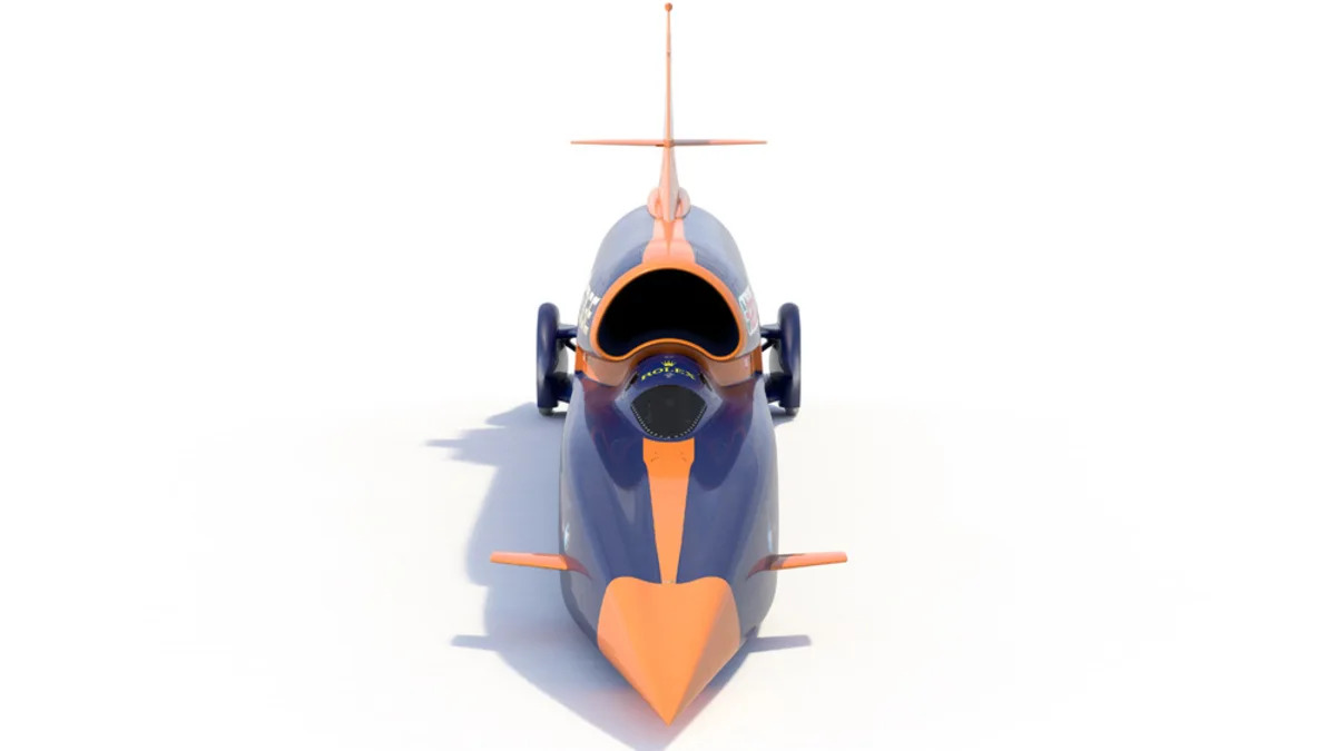 Bloodhound SSC rendering front top