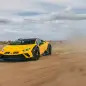 Lamborghini Huracan Sterrato action front slide