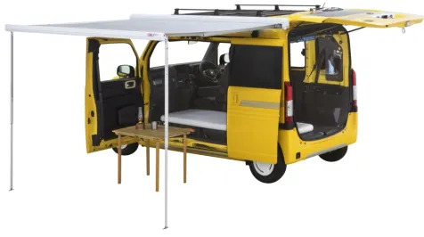 <h6><u>Honda N-Van camper concept is for those who travel solo in Japan</u></h6>