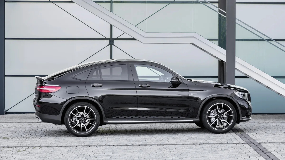 Mercedes-AMG GLC43 Coupe Side Exterior