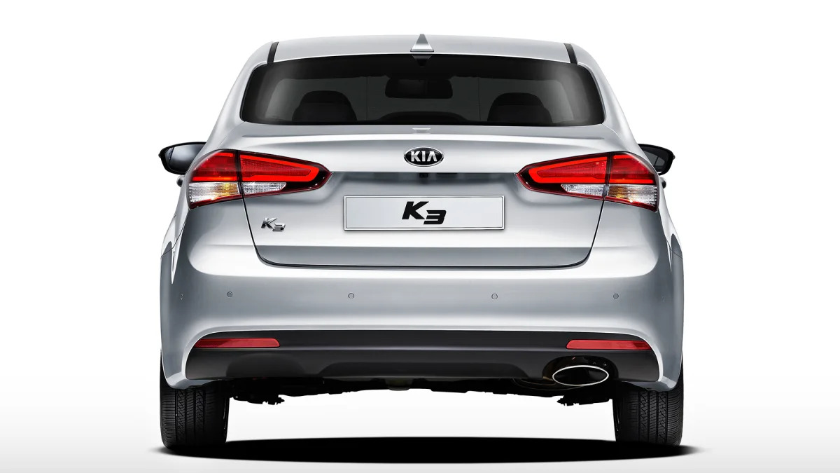 2017 Kia K3 rear
