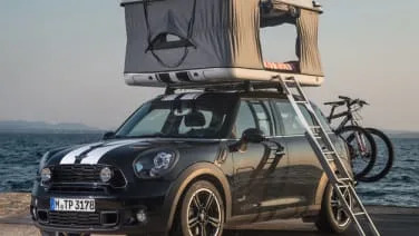 Mini shows how to camp in style