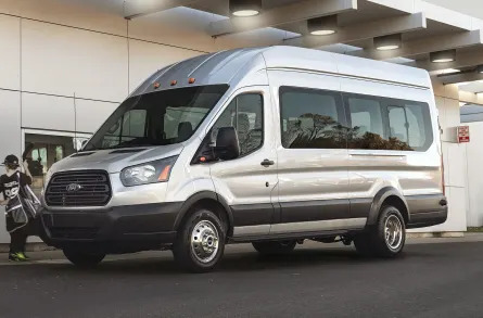 2015 Ford Transit-350 XLT w/Sliding Pass-Side Cargo Door High Roof HD Extended-Length Wagon 148 in. WB DRW