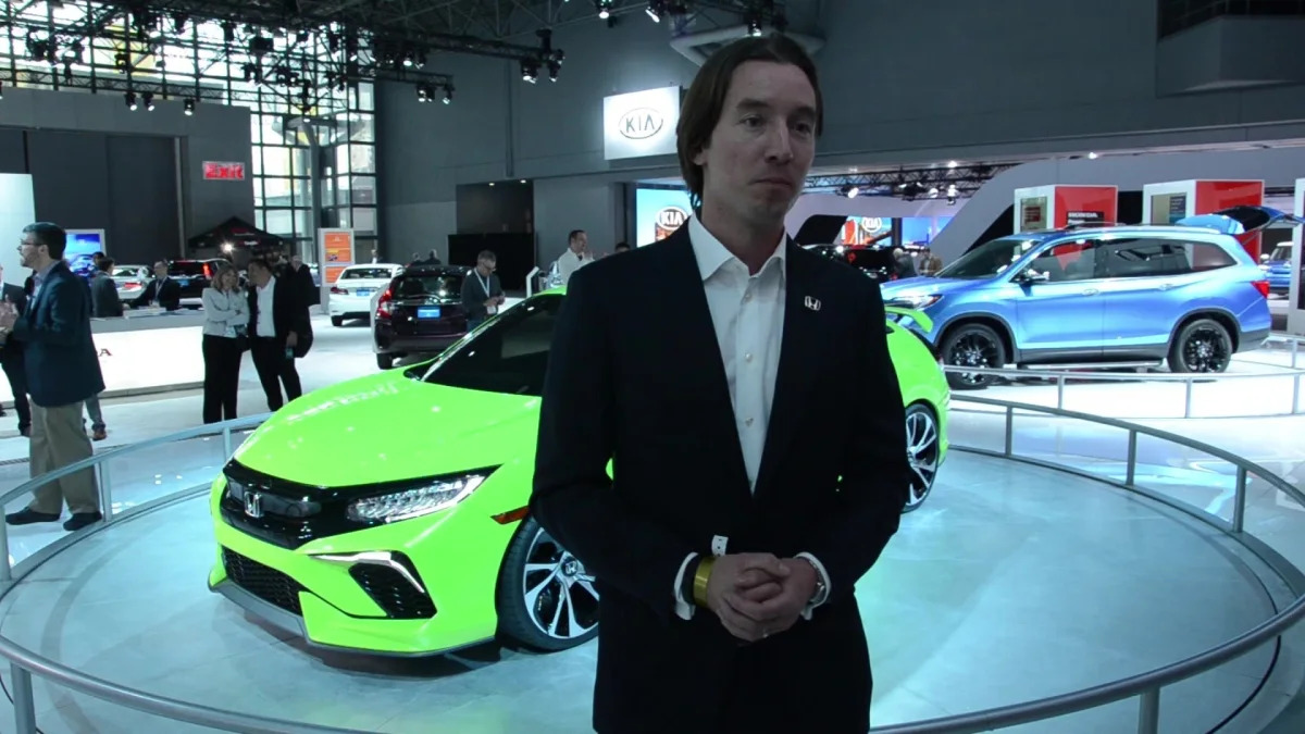Honda Civic Concept Design Interview | 2015 NYIAS | Autoblog Short Cuts