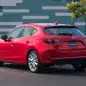 2017 Mazda3 rear