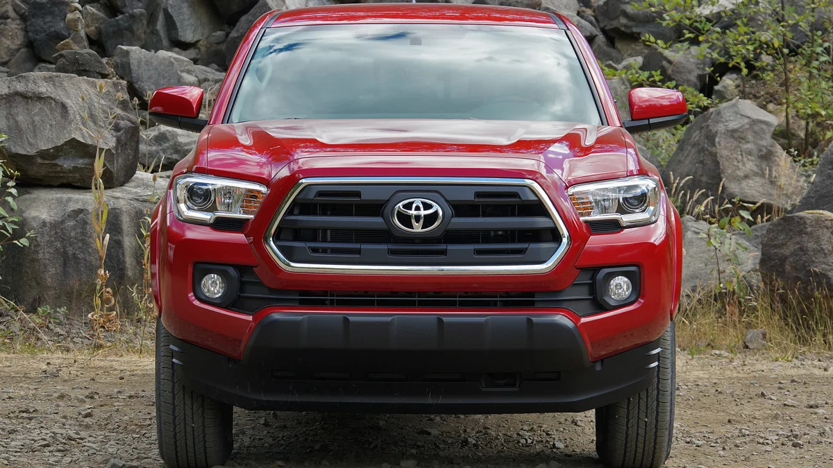2016 Toyota Tacoma front view