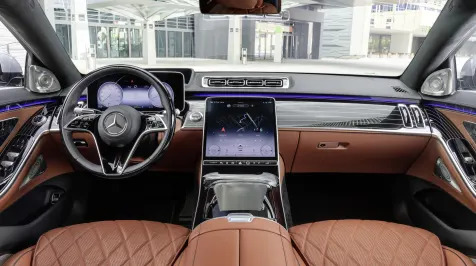 <h6><u>2021 Mercedes-Benz S-Class Interior</u></h6>