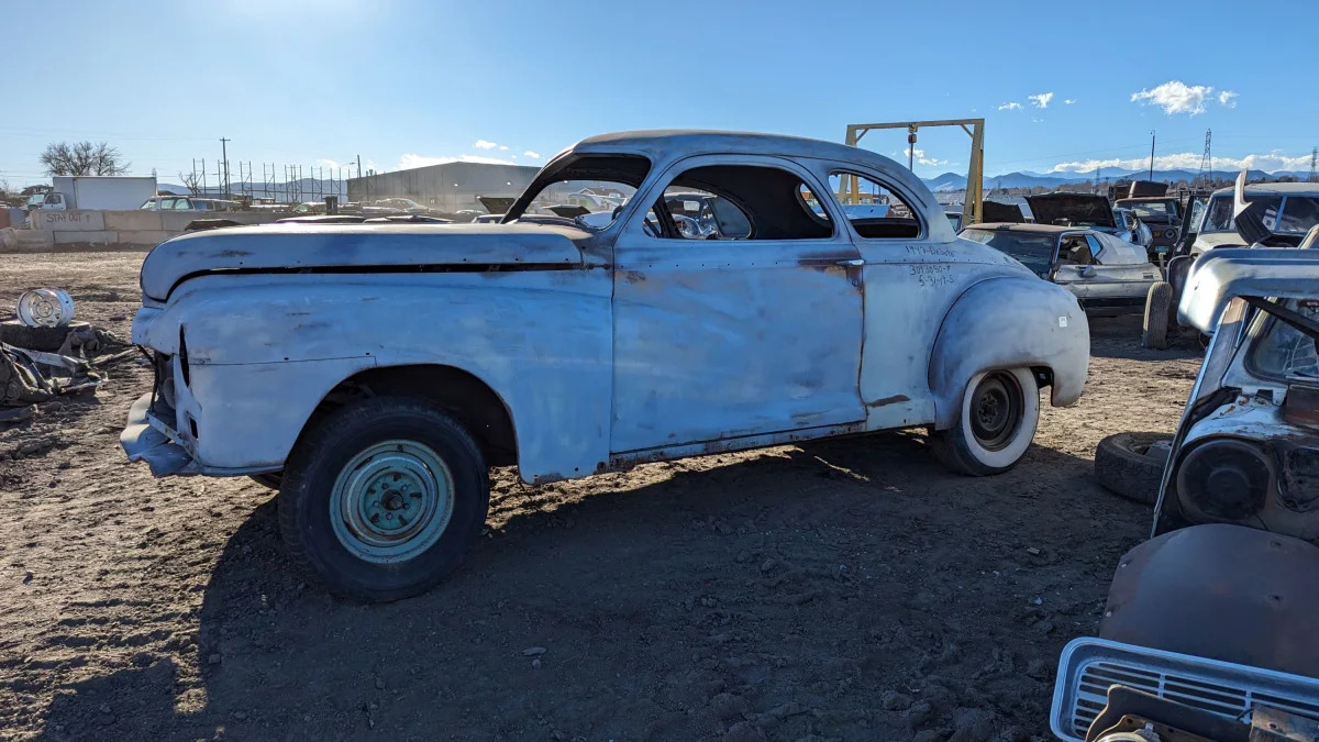 20 - 1947 Dodge in Colorado junkyard - photo by Murilee Martin