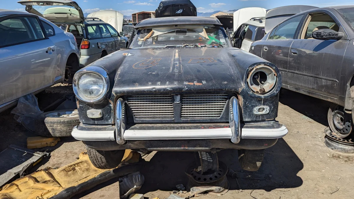 45 - 1962 Triumph Herald in Colorado junkyard - photo by Murilee Martin