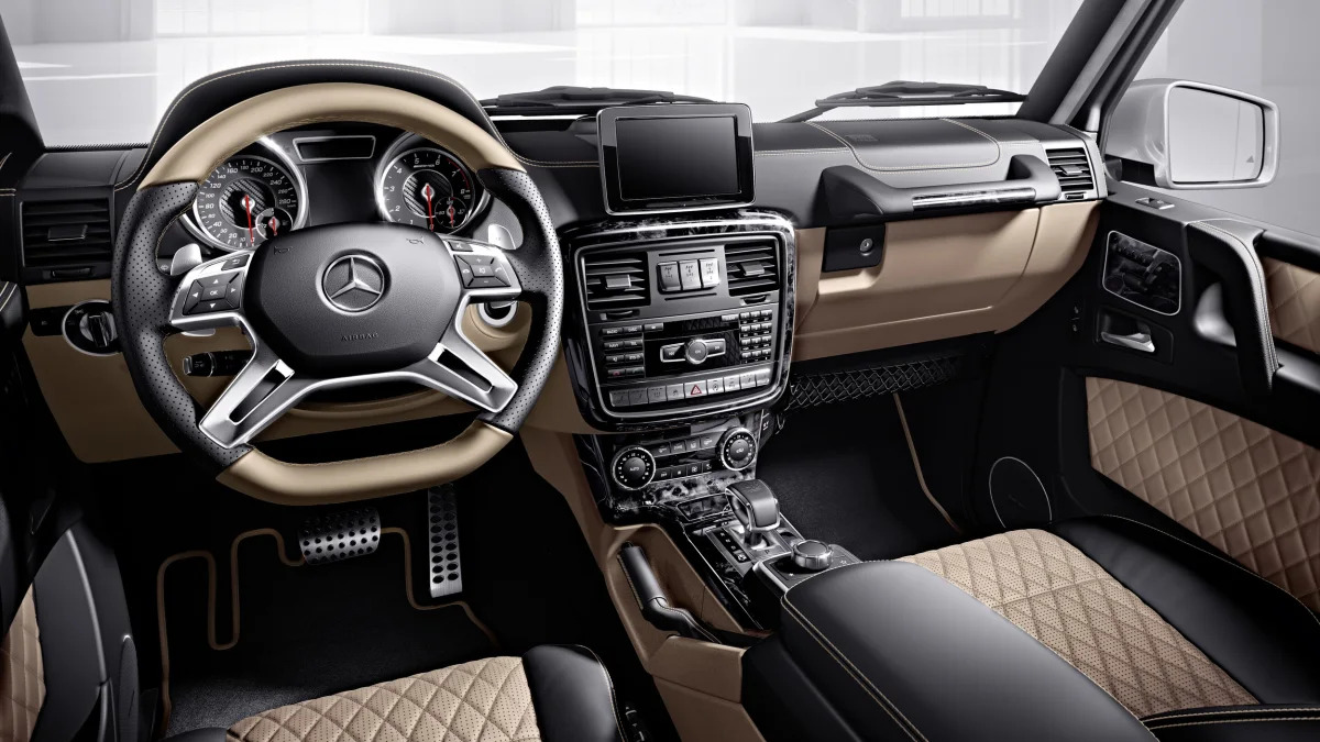 Mercedes-Benz G-Glass exterior with Designer Manufaktur options, interior.