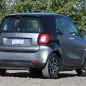 2016 Smart Fortwo rear 3/4 view