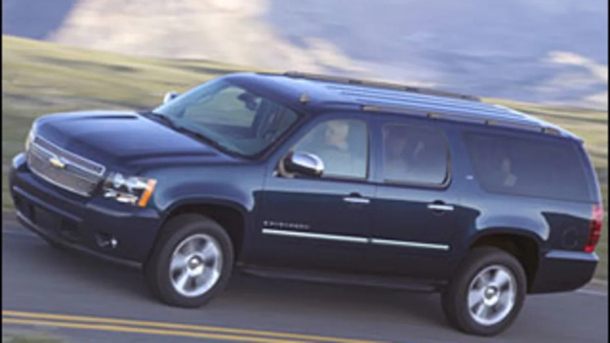 #7 Least Ticketed: Chevrolet Suburban