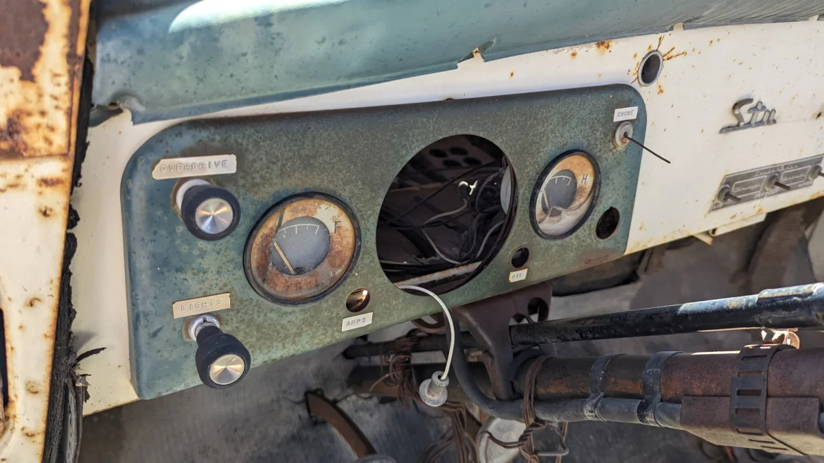 17 - 1958 Studebaker 3E pickup in Wyoming junkyard - photo by Murilee Martin