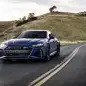 2024 Audi RS 7 in Matte Ascari Blue front action