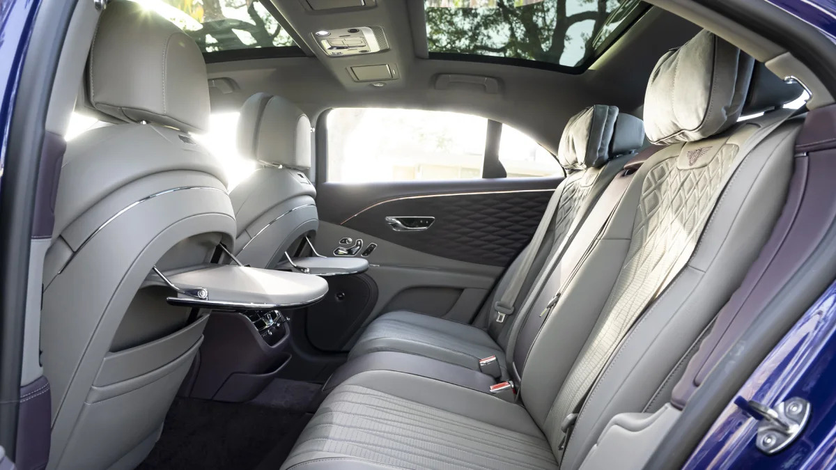 2022 Bentley Flying Spur Hybrid back seat