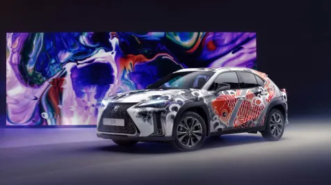 <h6><u>This 'tattooed' Lexus UX is the first of its kind, and we love it</u></h6>