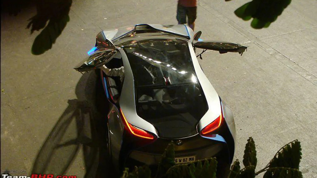 2011 BMW Vision EfficientDynamics Concept top rear