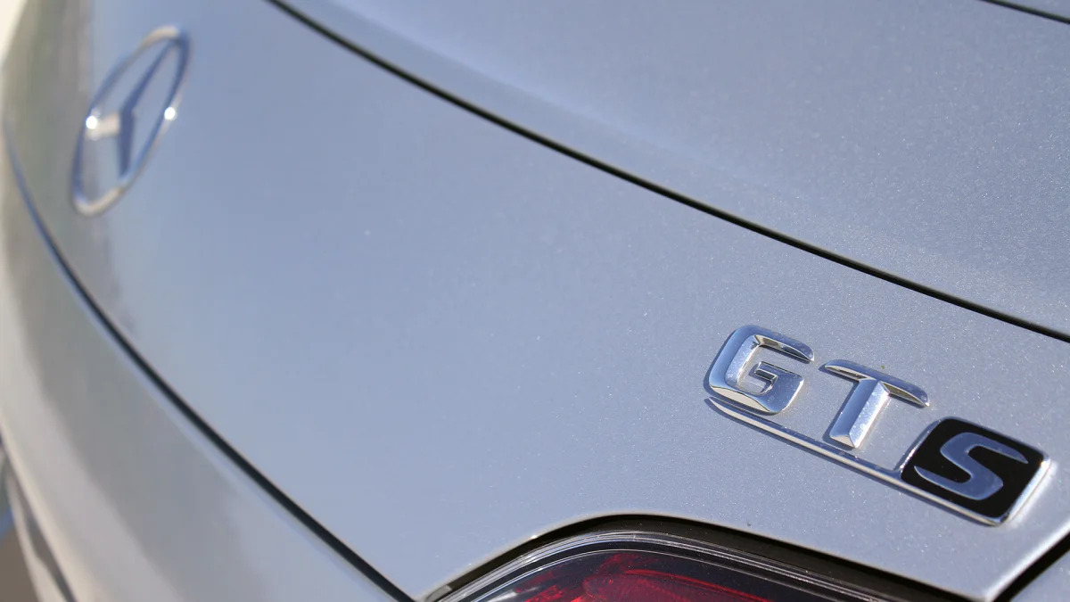 Mercedes-AMG GT S badge