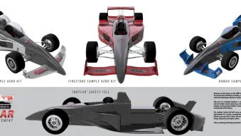 2012 IndyCar aero kit concepts