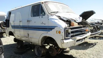 Junked 1978 Dodge Tradesman Custom Van