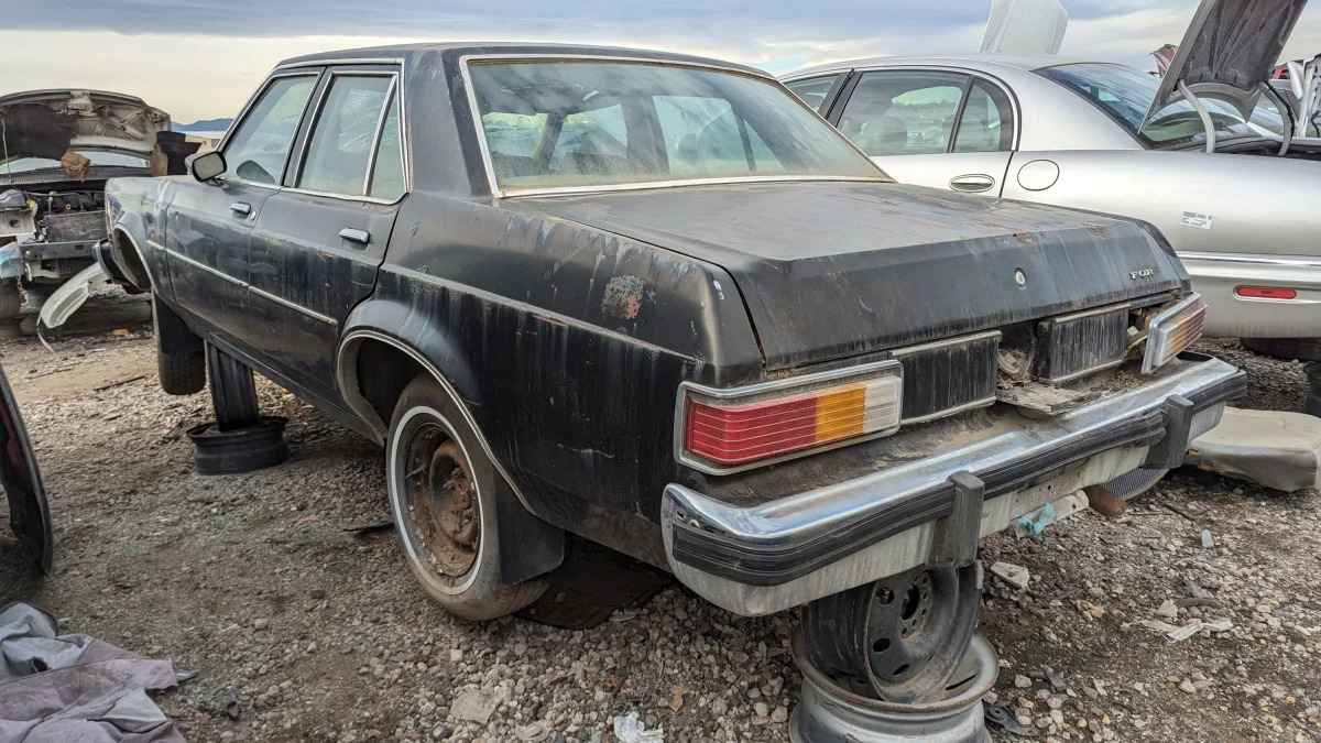 45 - 1980 Ford Granada in Colorado junkyard - photo by Murilee Martin