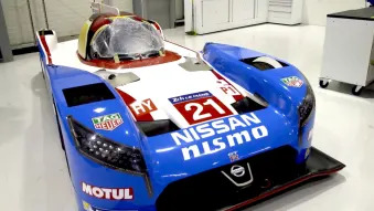 Nissan GT-R LM Nismo with throwback livery