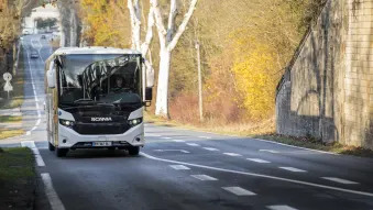 Scania wine biofuel bus