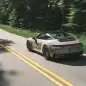 2022 Porsche 911 Targa GTS high action rear