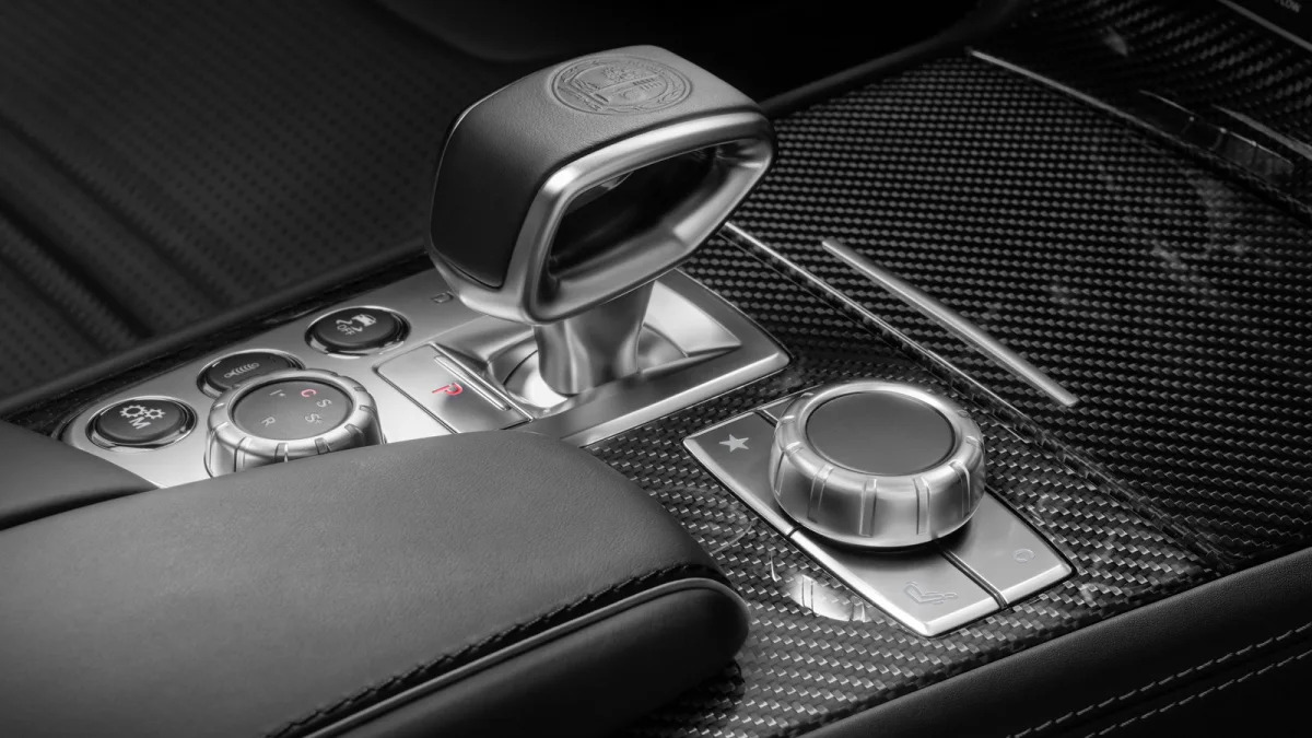 2017 mercedes sl interior gearshift