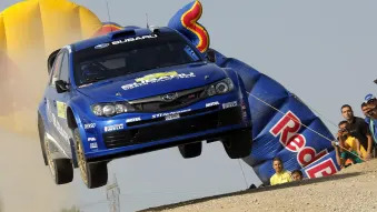 Subaru WRC2008 Race Debut