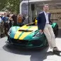 Lotus 3-Eleven front 3/4 Jean-Marc Gales CEO