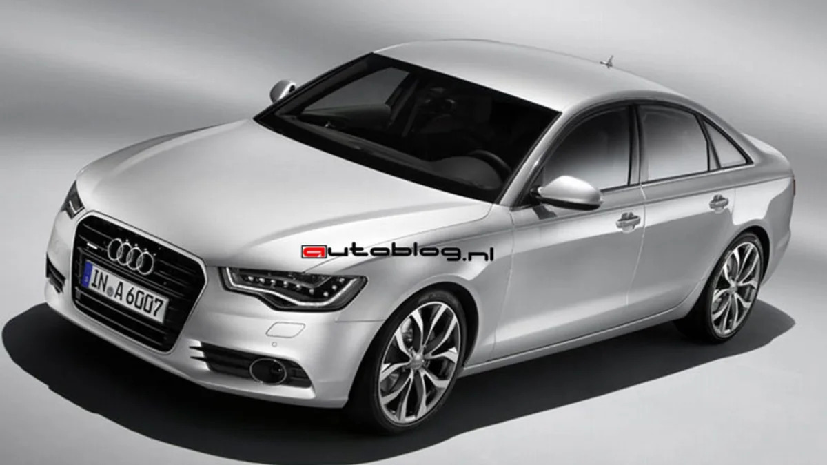 2012 Audi A6 leaked images