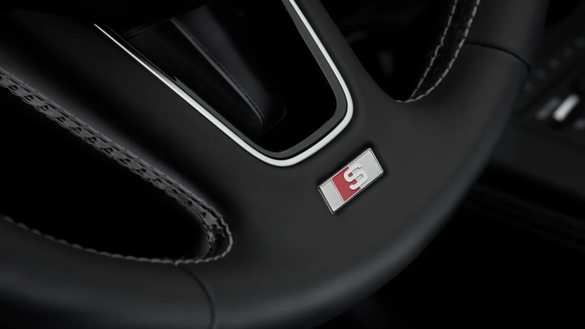 2017 audi s4 interior steering wheel