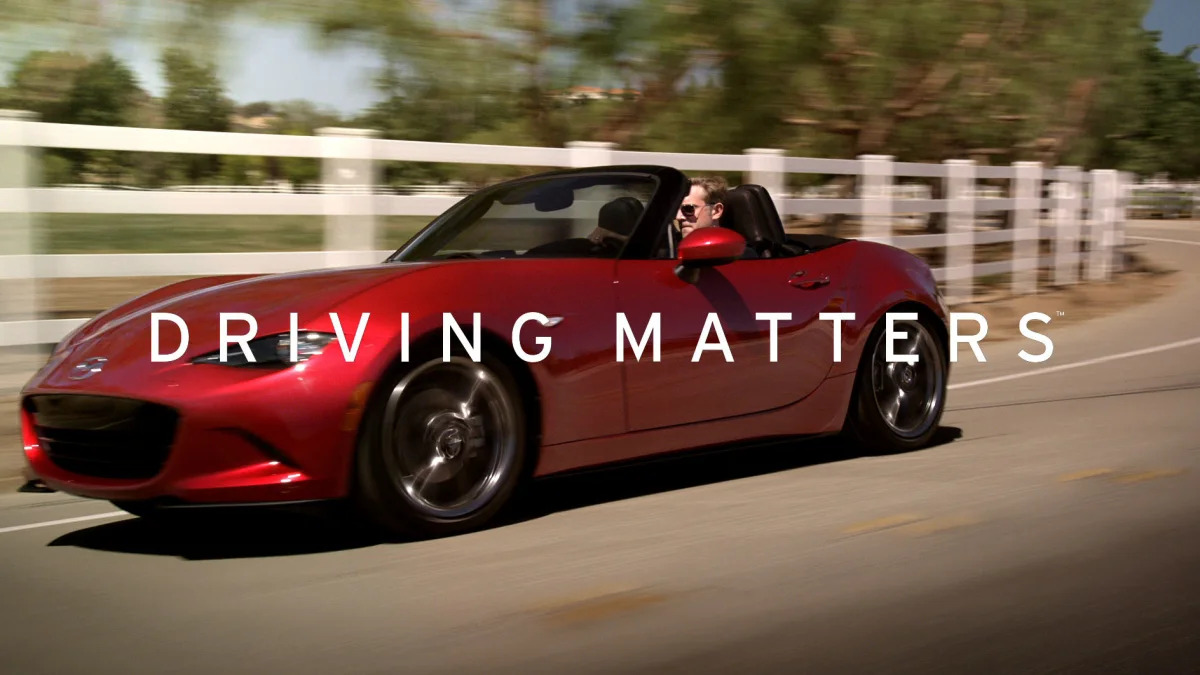 mazda mx-5 miata driving matters ad