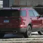 2016 Ford Explorer Sport rear 3/4 view