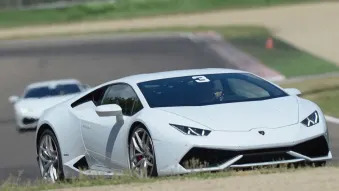 Lamborghini Huracan on Track