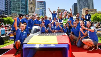 2019 World Solar Challenge race finish